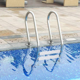 3xPlastic Swim Pool Rung Ladder Steps Swimming Pool Molded SPA Pedal Hardware