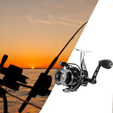 Maxbell High Speed Metal Spool Ball Bearing Fishing Reel 2000-6000 25x18.2x59mm - Aladdin Shoppers