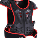 Maxbell Children Body Armored Motocross Off Road Vest Chest Spine Protector Red L - Aladdin Shoppers