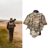 Maxbell Maxbell Tactical Vest Outdoor Weight-Bearing Airsoft for Men CP camouflage