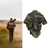 Maxbell Maxbell Tactical Vest Outdoor Weight-Bearing Airsoft for Men Jungle camouflage