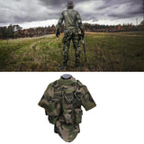 Maxbell Maxbell Tactical Vest Outdoor Weight-Bearing Airsoft for Men Jungle camouflage