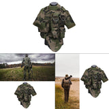 Maxbell Maxbell Tactical Vest Outdoor Weight-Bearing Airsoft for Men Jungle camouflage