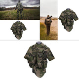 Maxbell Maxbell Tactical Vest Outdoor Weight-Bearing Airsoft for Men Jungle camouflage