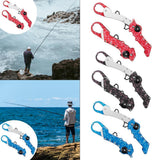 Maxbell Fish Lip Gripper Clip Fishing Lip Gripper fold Hand Fish Grabber Tool red - Aladdin Shoppers