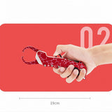 Maxbell Fish Lip Gripper Clip Fishing Lip Gripper fold Hand Fish Grabber Tool red - Aladdin Shoppers