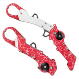 Maxbell Fish Lip Gripper Clip Fishing Lip Gripper fold Hand Fish Grabber Tool red - Aladdin Shoppers