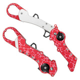 Maxbell Fish Lip Gripper Clip Fishing Lip Gripper fold Hand Fish Grabber Tool red - Aladdin Shoppers