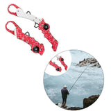 Maxbell Fish Lip Gripper Clip Fishing Lip Gripper fold Hand Fish Grabber Tool red - Aladdin Shoppers