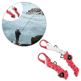 Maxbell Fish Lip Gripper Clip Fishing Lip Gripper fold Hand Fish Grabber Tool red - Aladdin Shoppers