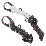 Maxbell Fish Lip Gripper Clip Fishing Lip Gripper fold Hand Fish Grabber Tool black - Aladdin Shoppers