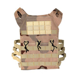 Maxbell Maxbell Vest Plate Carrier Assault Combat Gear Jacket for Mens Outdoor Desert camo 1
