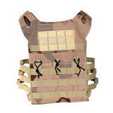 Maxbell Maxbell Vest Plate Carrier Assault Combat Gear Jacket for Mens Outdoor Desert camo 1