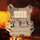 Maxbell Maxbell Vest Plate Carrier Assault Combat Gear Jacket for Mens Outdoor Desert camo 1