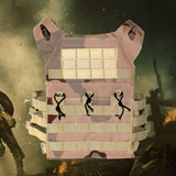 Maxbell Maxbell Vest Plate Carrier Assault Combat Gear Jacket for Mens Outdoor Desert camo 1