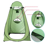 Maxbell Maxbell Portable 1 Person Automatic Camping Privacy Shelter Tent Room Light Green