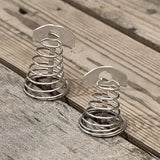 Maxbell Maxbell 10x Strong Tent Rope Tensioners Fishbone Deck Peg Stakes Peg Deck Nail Camp 70x30mm