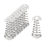 Maxbell Maxbell 10x Strong Tent Rope Tensioners Fishbone Deck Peg Stakes Peg Deck Nail Camp 70x30mm