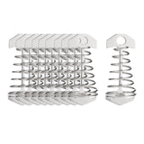 Maxbell Maxbell 10x Strong Tent Rope Tensioners Fishbone Deck Peg Stakes Peg Deck Nail Camp 70x30mm