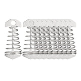 Maxbell Maxbell 10x Strong Tent Rope Tensioners Fishbone Deck Peg Stakes Peg Deck Nail Camp 70x30mm