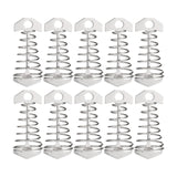 Maxbell Maxbell 10x Strong Tent Rope Tensioners Fishbone Deck Peg Stakes Peg Deck Nail Camp 70x30mm