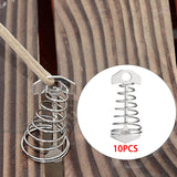 Maxbell Maxbell 10x Strong Tent Rope Tensioners Fishbone Deck Peg Stakes Peg Deck Nail Camp 70x30mm