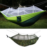 Maxbell Maxbell Parachute Hammock Portable Camping Hammock With Mosquito Net for Outdoor Camouflage