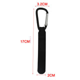 Maxbell Maxbell Camping Hook W/ D Ring Clip Hook Portable for Camping Outdoor Accessories Black