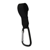 Maxbell Maxbell Camping Hook W/ D Ring Clip Hook Portable for Camping Outdoor Accessories Black
