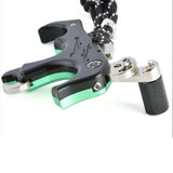 Maxbell Maxbell 3or4 Finger Grip Caliper Arrow Release Aids for Compound Bow Target Green