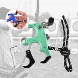 Maxbell Maxbell 3or4 Finger Grip Caliper Arrow Release Aids for Compound Bow Target Green