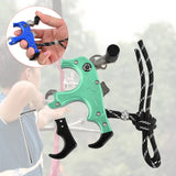 Maxbell Maxbell 3or4 Finger Grip Caliper Arrow Release Aids for Compound Bow Target Green