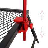 Maxbell Maxbell Outdoor Camping Lamp Pole Tent Folding Adjustable Adjustable Red