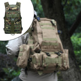 Maxbell Maxbell Military Tactical Backpack Waterproof Outdoor Hiking Rucksack Camouflage
