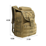 Maxbell Maxbell Military Tactical Backpack Waterproof Outdoor Hiking Rucksack Three sand colors