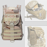 Maxbell Maxbell Military Tactical Backpack Waterproof Outdoor Hiking Rucksack Three sand colors
