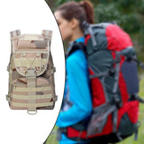 Maxbell Maxbell Military Tactical Backpack Waterproof Outdoor Hiking Rucksack Three sand colors