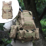 Maxbell Maxbell Military Tactical Backpack Waterproof Outdoor Hiking Rucksack Three sand colors