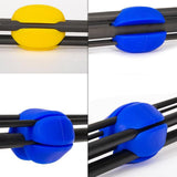 Maxbell Maxbell Rubber Fishing Rod Storage Puller DIY Stop Holder Most Types for Home Blue