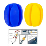 Maxbell Maxbell Rubber Fishing Rod Storage Puller DIY Stop Holder Most Types for Home Blue