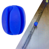 Maxbell Maxbell Rubber Fishing Rod Storage Puller DIY Stop Holder Most Types for Home Blue