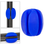 Maxbell Maxbell Rubber Fishing Rod Storage Puller DIY Stop Holder Most Types for Home Blue