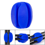 Maxbell Maxbell Rubber Fishing Rod Storage Puller DIY Stop Holder Most Types for Home Blue
