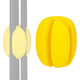 Maxbell Maxbell Rubber Fishing Rod Storage Puller DIY Stop Holder Most Types for Home Yellow