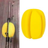 Maxbell Maxbell Rubber Fishing Rod Storage Puller DIY Stop Holder Most Types for Home Yellow