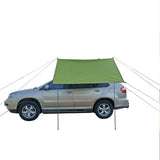 Maxbell Maxbell Portable Car Side Tent Sun Canopy Rainproof Sunshade for Camping beach Army Green 440x200cm