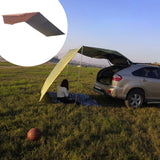 Maxbell Maxbell Portable Car Side Tent Sun Canopy Rainproof Sunshade for Camping beach Khaki 300x150cm