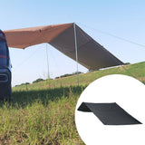Maxbell Maxbell Portable Car Side Tent Sun Canopy Rainproof Sunshade for Camping beach Black 300x150cm