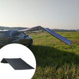 Maxbell Maxbell Portable Car Side Tent Sun Canopy Rainproof Sunshade for Camping beach Black 300x150cm
