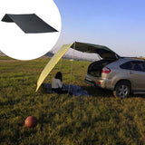 Maxbell Maxbell Portable Car Side Tent Sun Canopy Rainproof Sunshade for Camping beach Black 300x200cm
